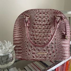 Beautiful Brahmin Georgina Satchel Bag - Pink Icing Color